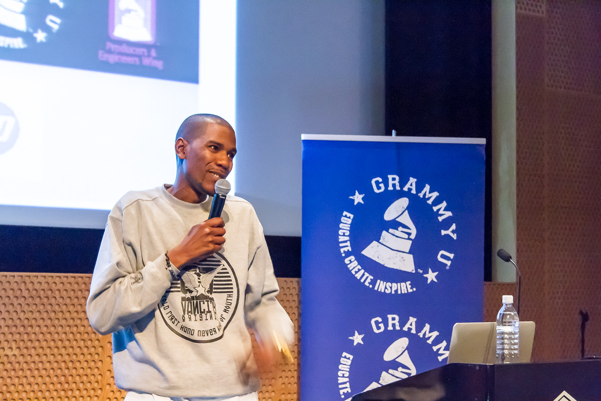 Words of inspiration from Young Guru